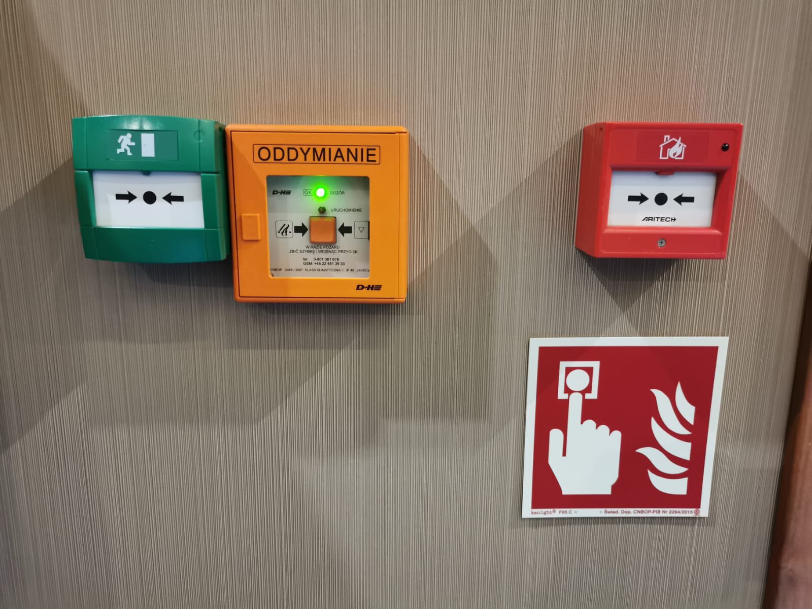 Systemy Sygnalizacji Pożaru (SAP, SSP)